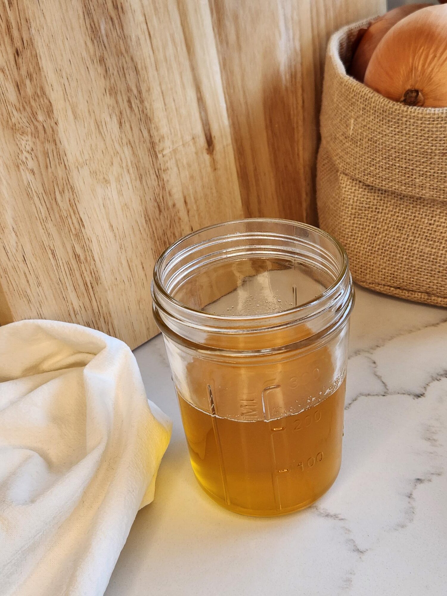ghee in a jar